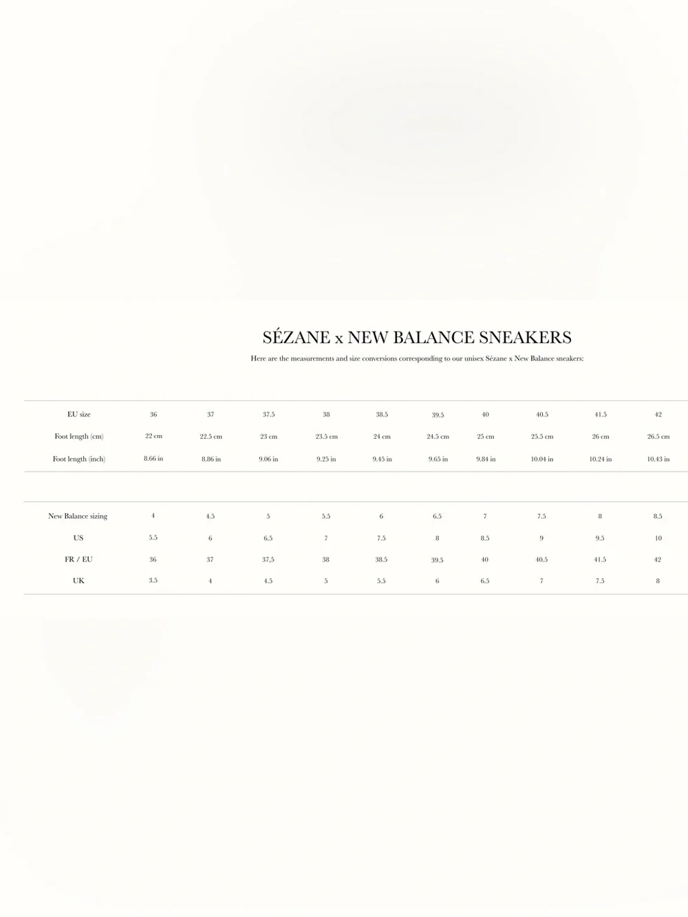 Sezane x New Balance 471 Sneaker US Unisex 8.5/Women 10 - Picture 8 of 12
